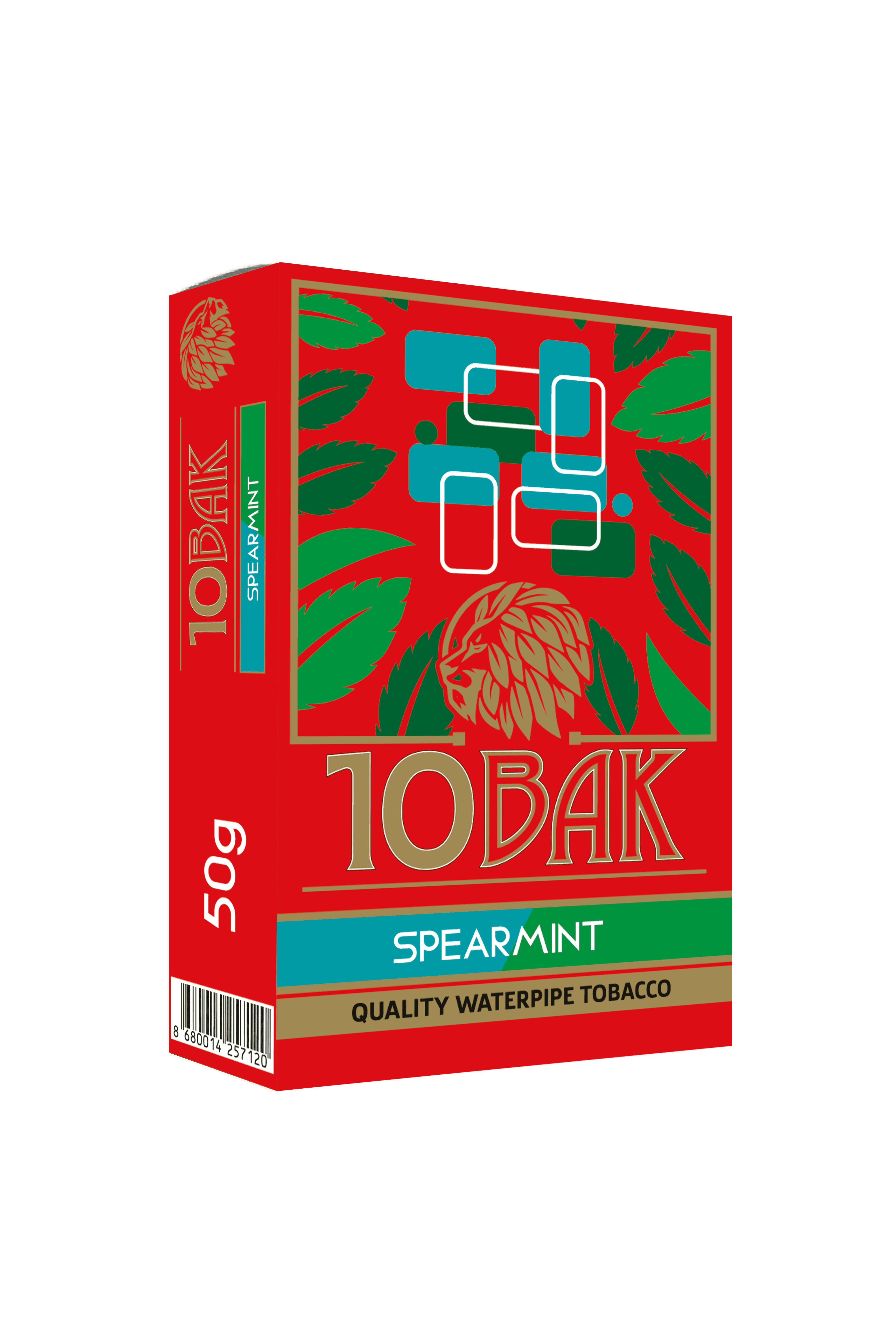 10BAK Classic Spearmint Shisha